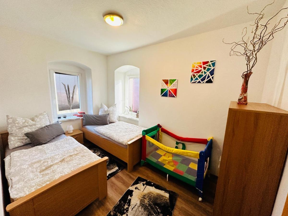 Gemuetliche Wohnung In Gruenhainichen Erzgebirge Grunhainichen Esterno foto