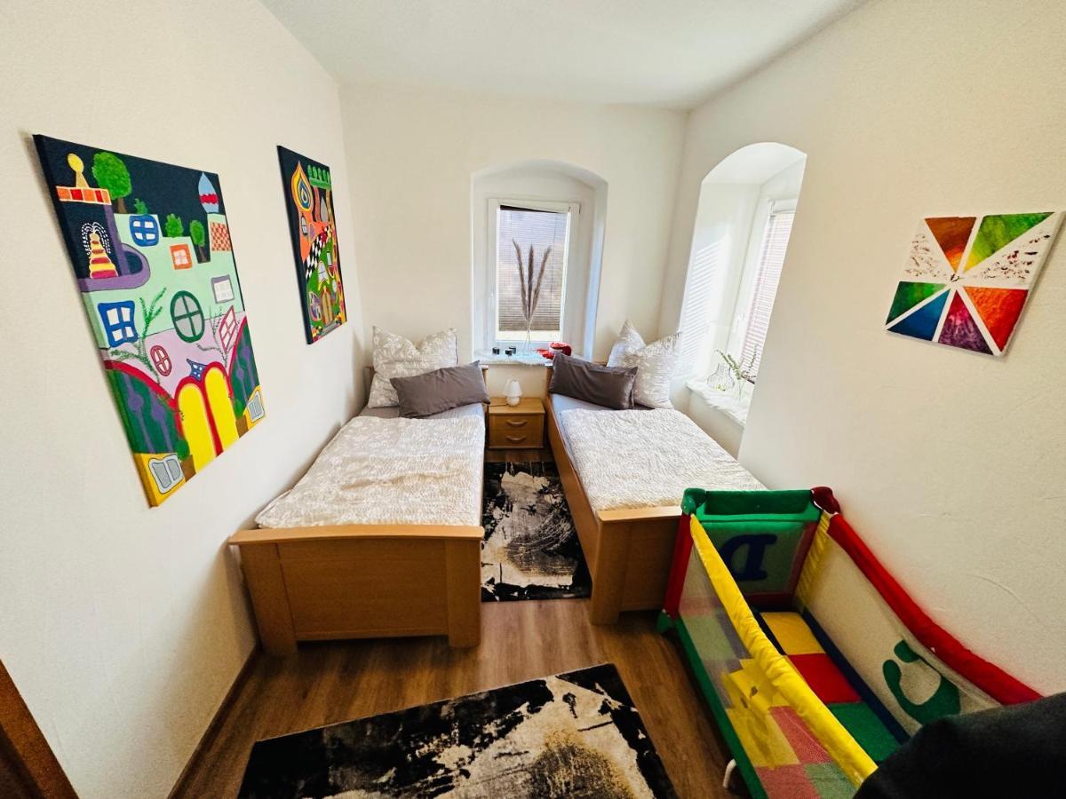 Gemuetliche Wohnung In Gruenhainichen Erzgebirge Grunhainichen Esterno foto